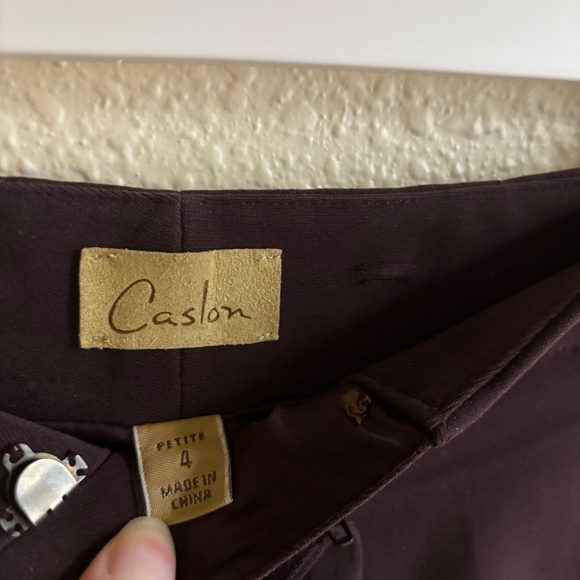 Caslon Rich Plum Blazer and Pant Set - Picture 4 of 9